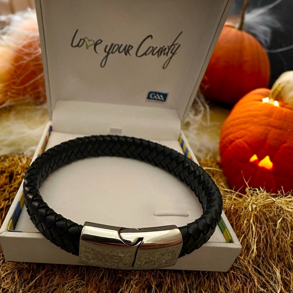GAA "Love‎ Your County" Woven Bracelet From Ireland New in Gift Box